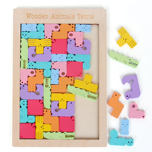 Jigsaw Puzzle Blocks Game Toys