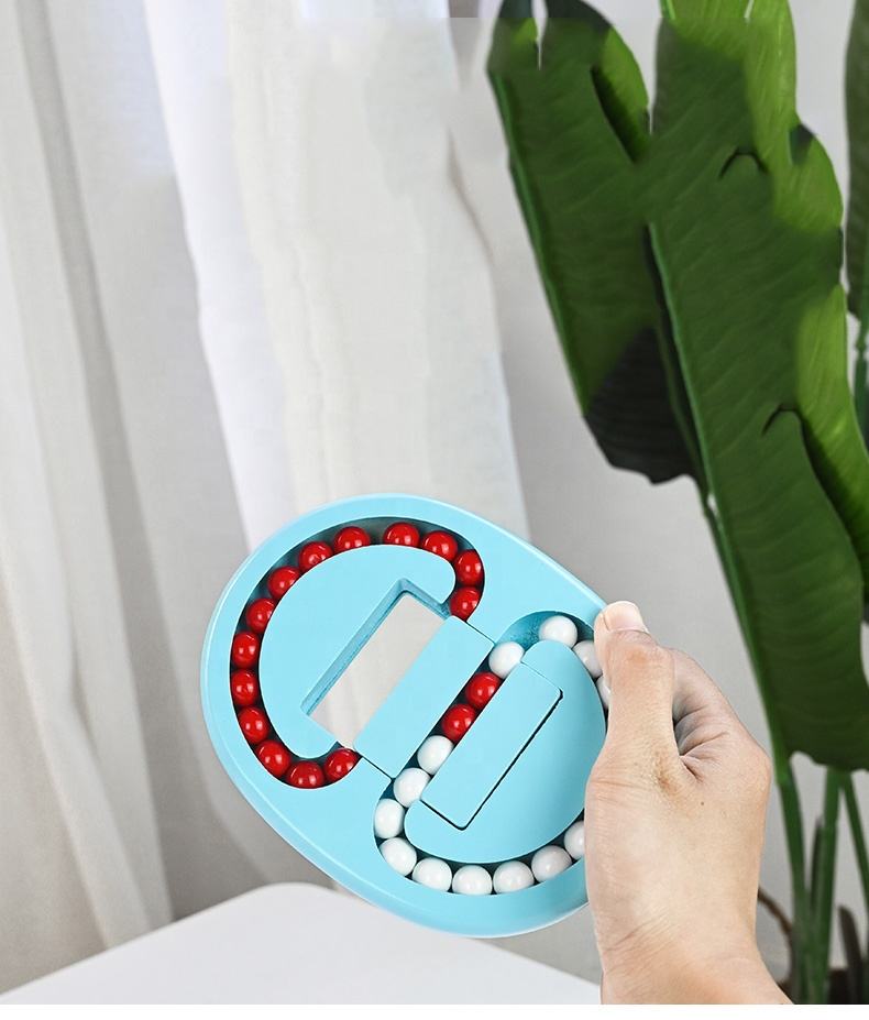 Double Flip Handheld Rotary Puzzle Toy