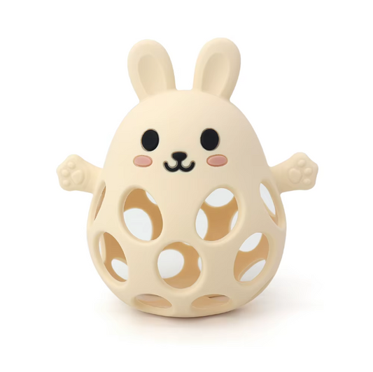 Bunny Silicone Rattle Teether