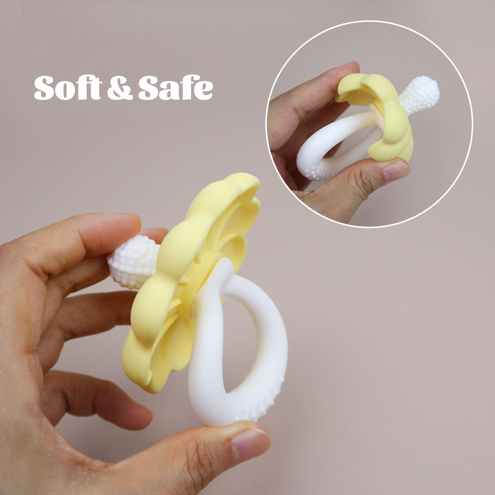 Flower Pacifier Baby Silicone Teether