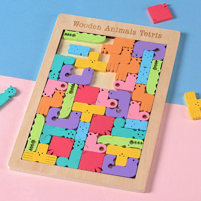 Jigsaw Puzzle Blocks Game Toys