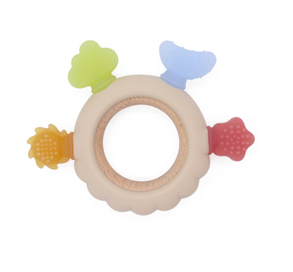 Unicorn Wooden Rudder Jelly Teether