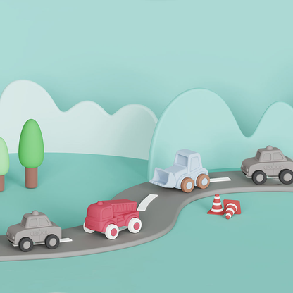 Police Mini Baby Car Toys