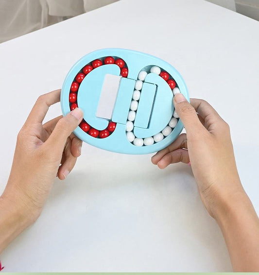 Double Flip Handheld Rotary Puzzle Toy