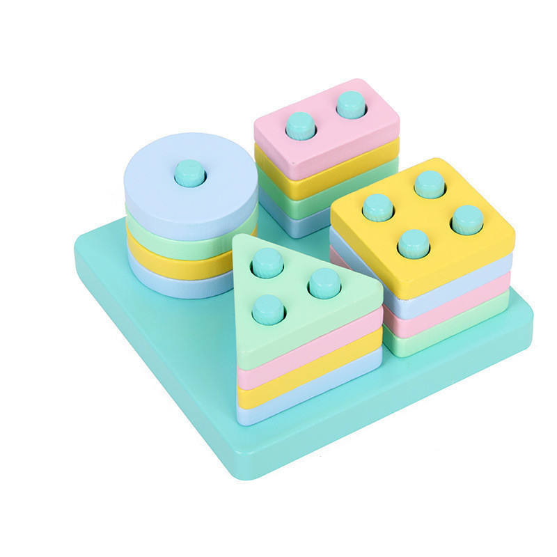 Montessori Wooden Puzzle Childrens Toys