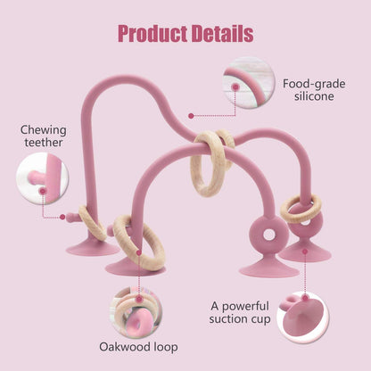 Montessori Baby High Chair Wooden Toy