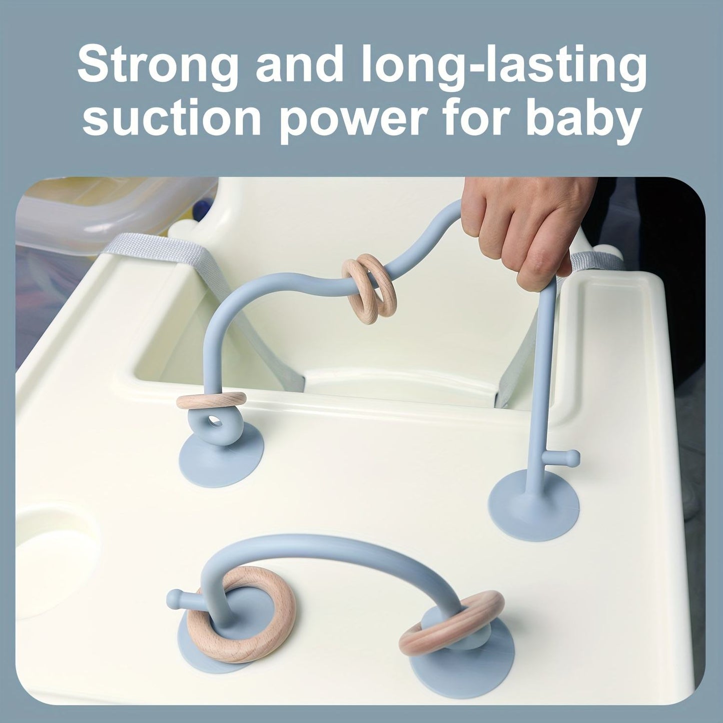 Montessori Baby High Chair Wooden Toy