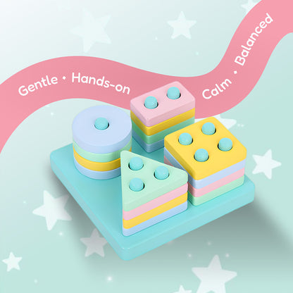 Montessori Wooden Puzzle Childrens Toys