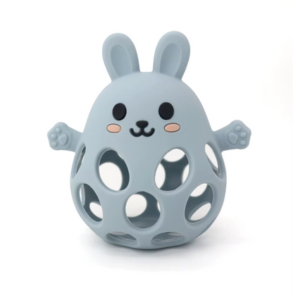 Bunny Silicone Rattle Teether