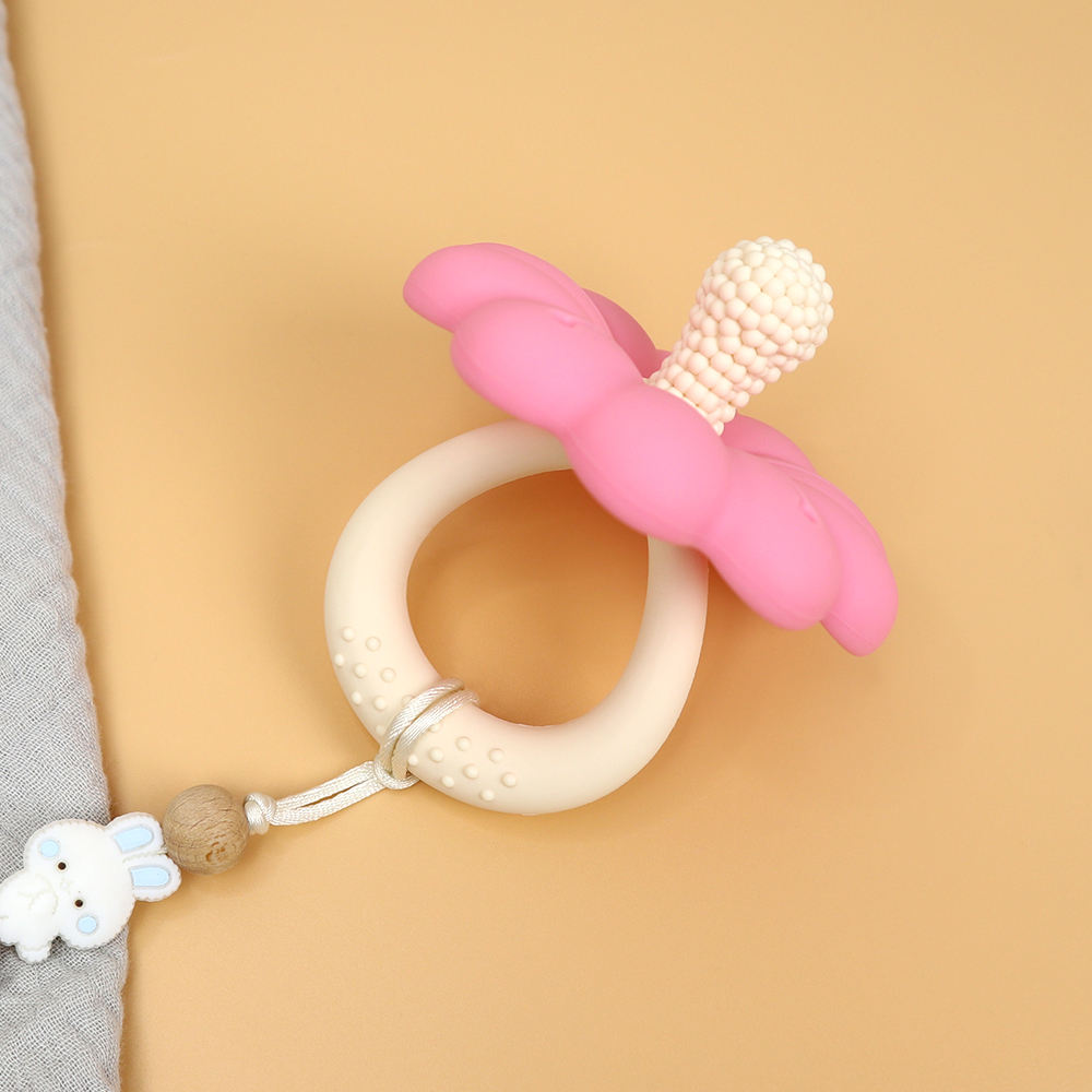 Flower Pacifier Baby Silicone Teether