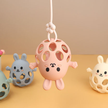 Bunny Silicone Rattle Teether