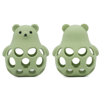Bear Silicone Rattle Teether